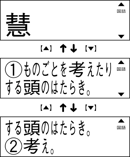 XD-80A Using kokugo-jiten 002-3